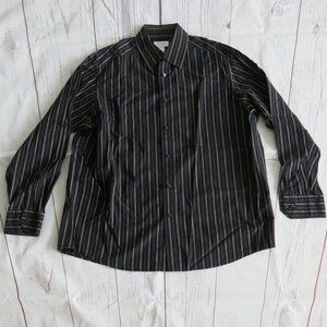 Concepts by Claiborne Multi Color Stripe Button Down Long Sleeve Shirt - Size XL